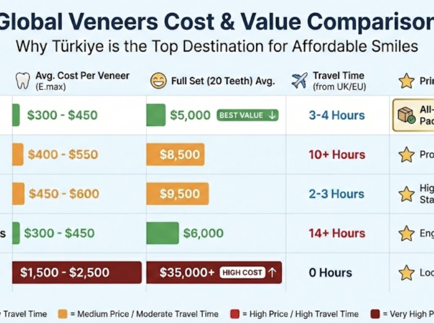 veneers cost turkey 2026